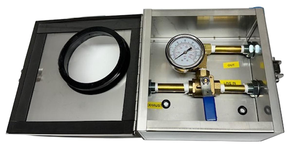 FS-6967-2ASSW Stainless Steel Air Suspension Dump Ctrl Box w